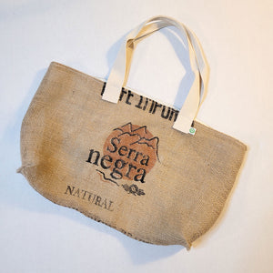 Upcycled Coffee Sack Market Tote