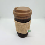 Upcycled Coffee Sack Cup Sleeve